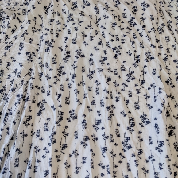 Mone B Long Sleeve Boho Tunic Floral Print Medium - Picture 3 of 7